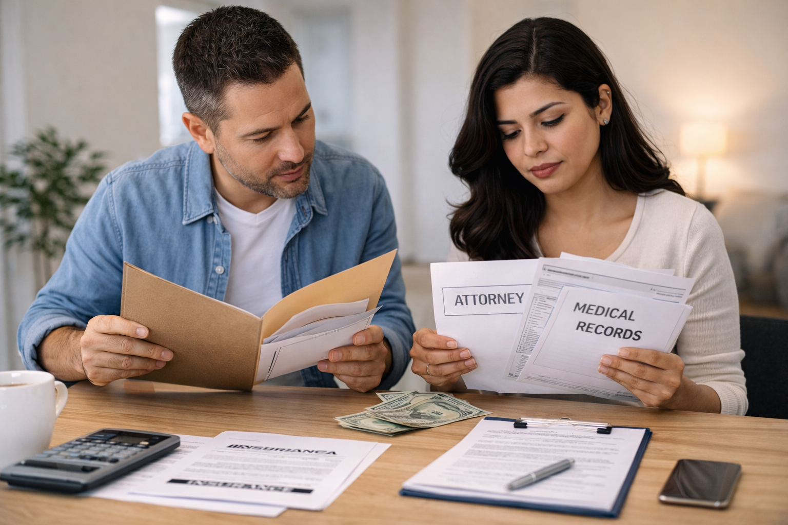 Preparing for a free accident consultation